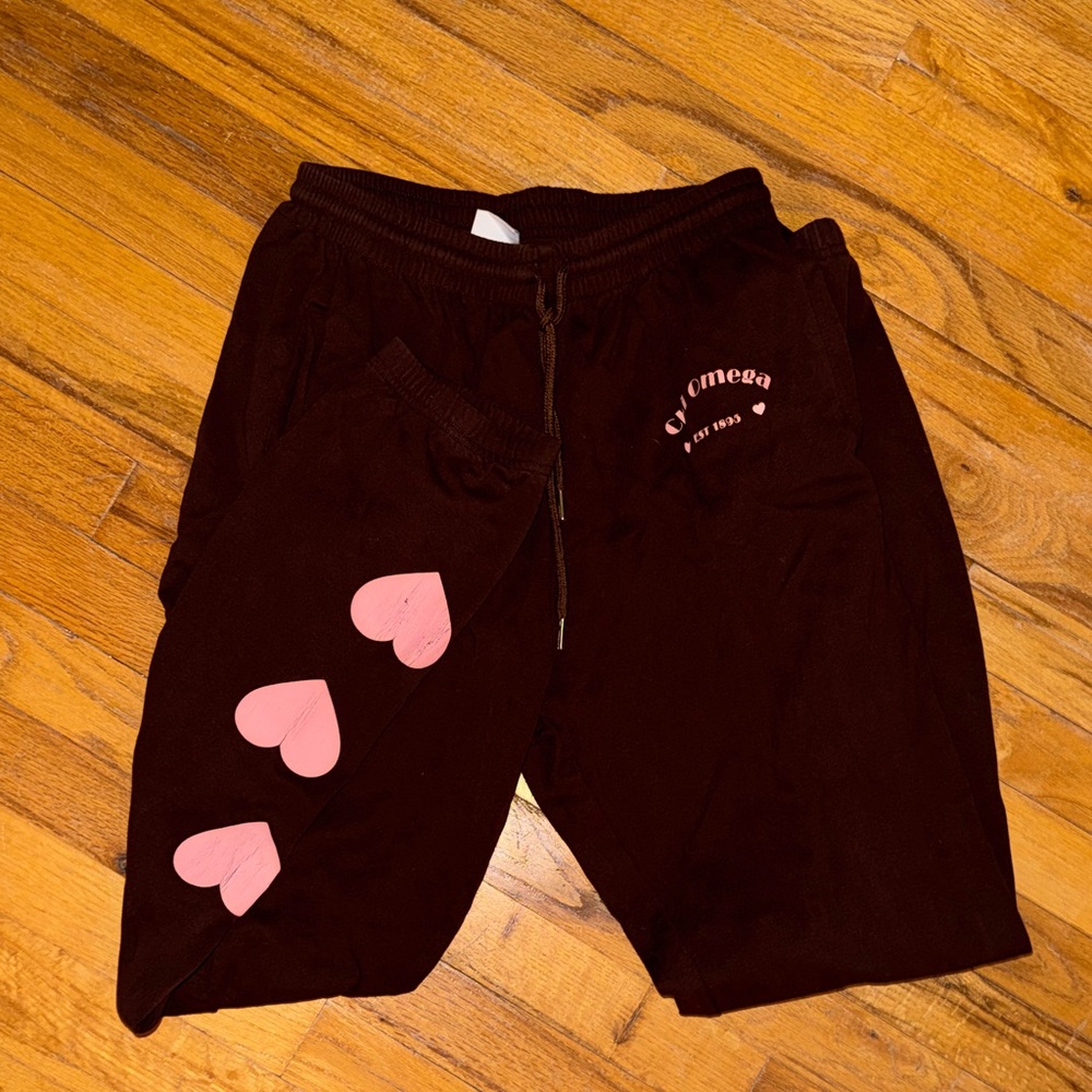 Chi Omega jogger sweats